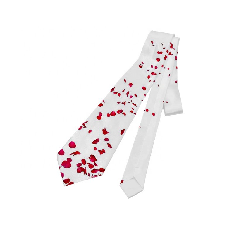 New Arrival DIY Customized Logo Printable Ties Sublimation Blank Necktie