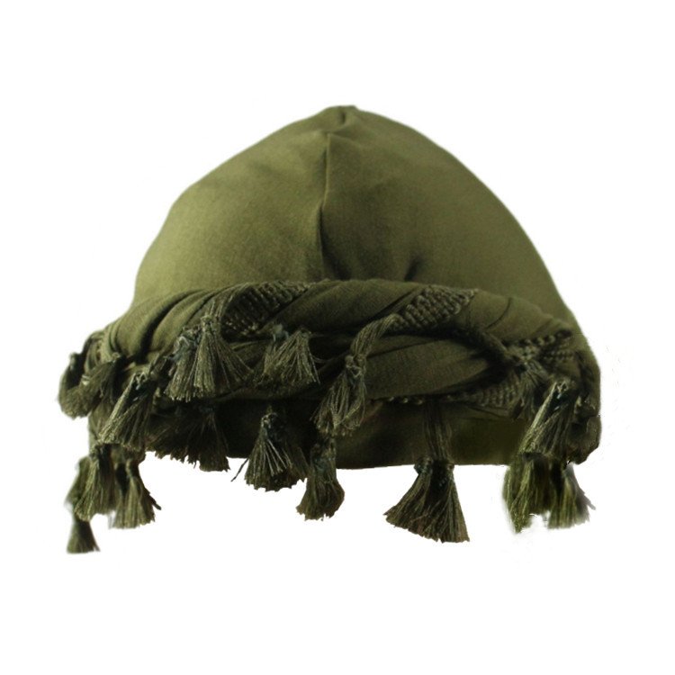 Latest Men Turban hat Headscarf Cap with Fringe Solid Double Layered Satin Lined Turban Men Bonnet