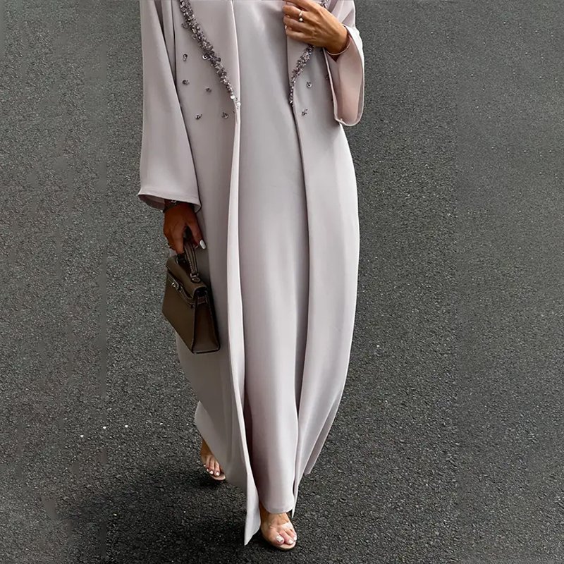 New Design abaya women muslim dress open black muslim dress open abaya for muslim women latest burqa design open abaya
