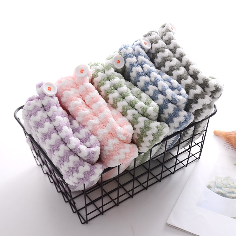 custom soft fast ties salon cotton women's bamboo towel rapid dry terry cloth hair wash towel set