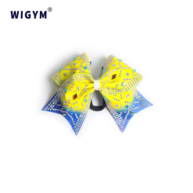 Wholesale customization of brand new cheerleading girl headwear, flowers, cheerleading bow, and refueling bow