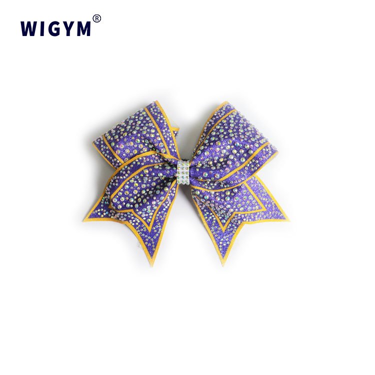 Wholesale customization of brand new cheerleading girl headwear, flowers, cheerleading bow, and refueling bow