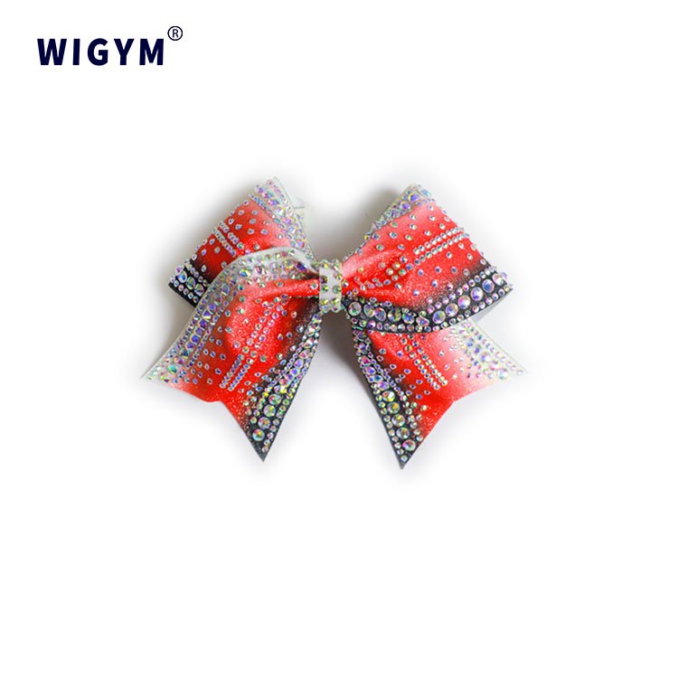 Wholesale customization of brand new cheerleading girl headwear, flowers, cheerleading bow, and refueling bow