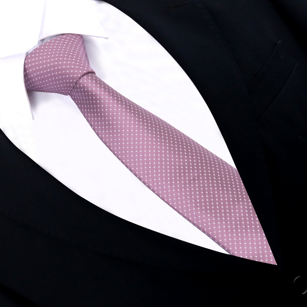 High Quality Wholesale Cheap Silk Tie Width 8cm Pink Man Ties For Wedding