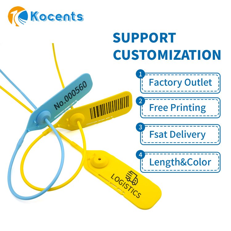 Kocents PTS-004 Disposable Plastic Seal Hot Selling Label Security Seal