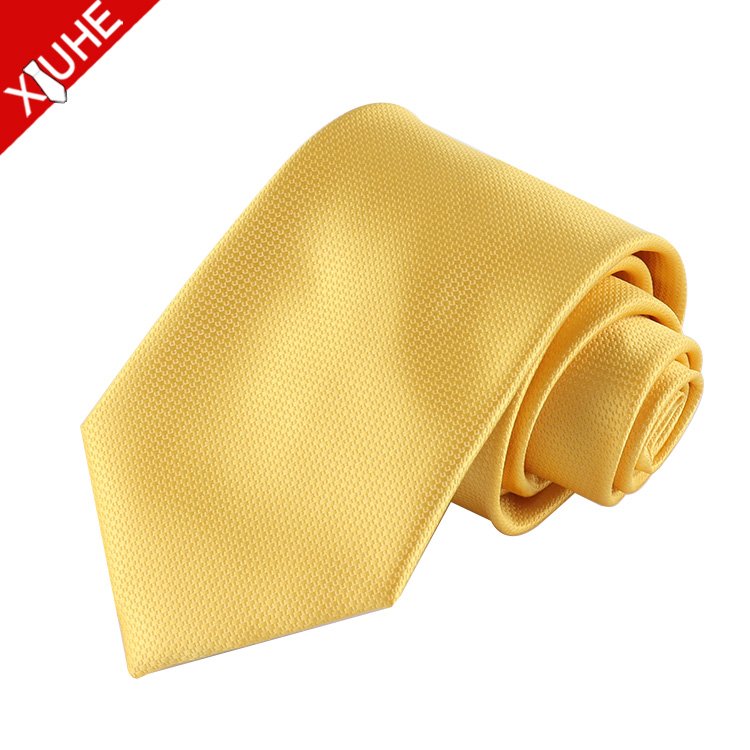 Cheap Design Wholesale Red Yellow Gift Neck Tie Custom 100% Polyester Multiplecolor Mens Necktie