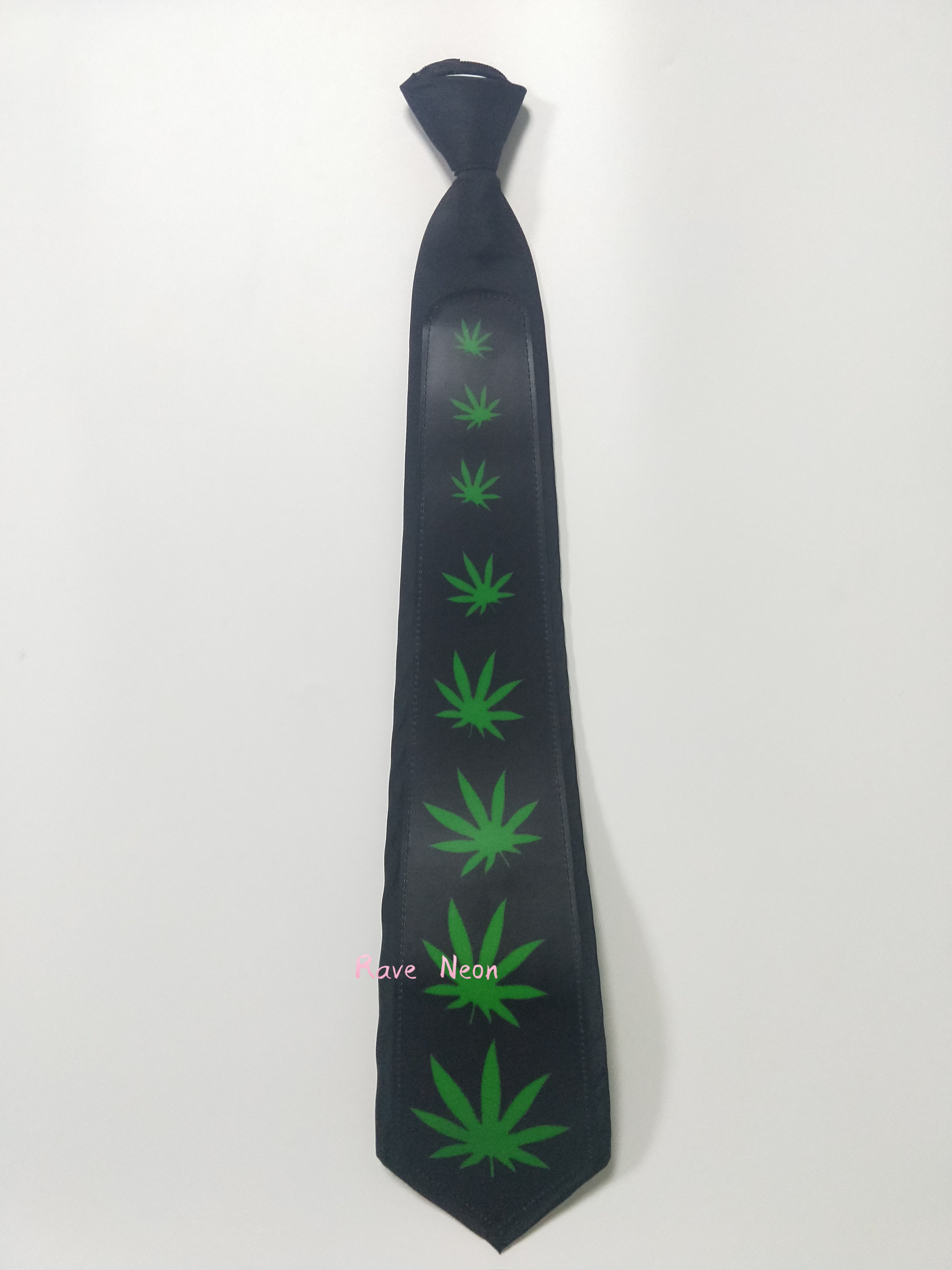 Raveneon Hot Selling Sound Activated Custom Design Led Light Up Tie