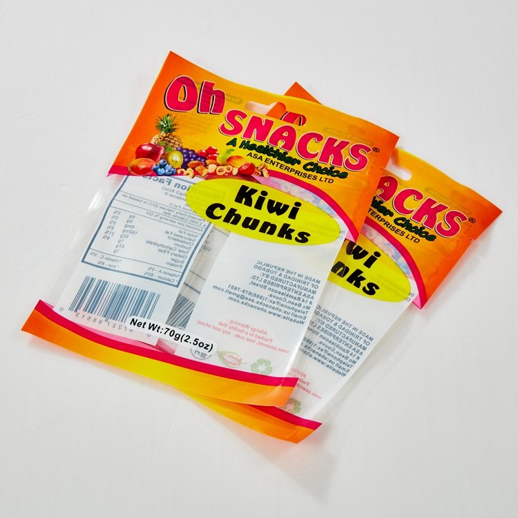 Low MOQ Customized Printed 3 Side Sealed Food Vacuum Pack Transparent Plastic Bags Heat Sealing Vacuum Packaging Pouch For Food
