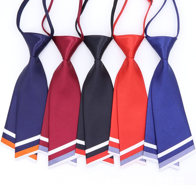 Women Pre-Tied Bowtie Ladies Silky Satin Polyester Necktie Costume Accessory Gift JK Students Bow Ties For Party