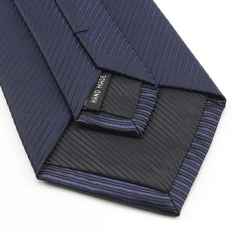 Stylish Men's Stripe Necktie Red Navy Blue Green Twill Party Formal Business Wedding Trendy Neck Ties 3.15'' (8cm)