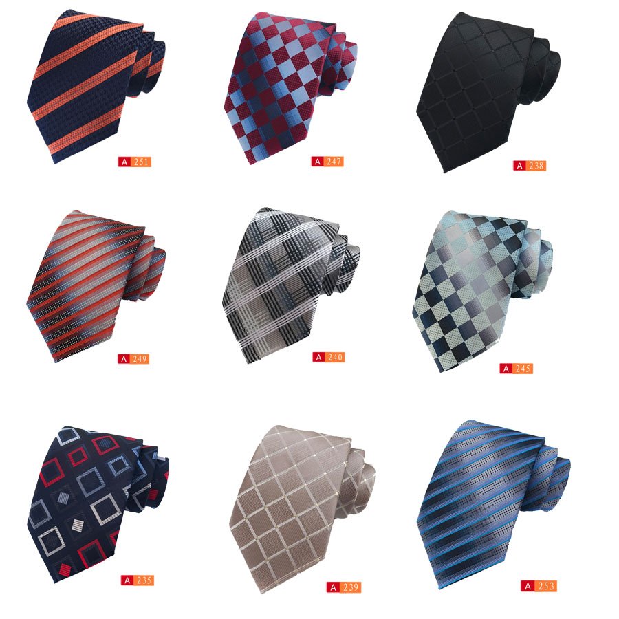 Classic Men's Silk Woven necktie