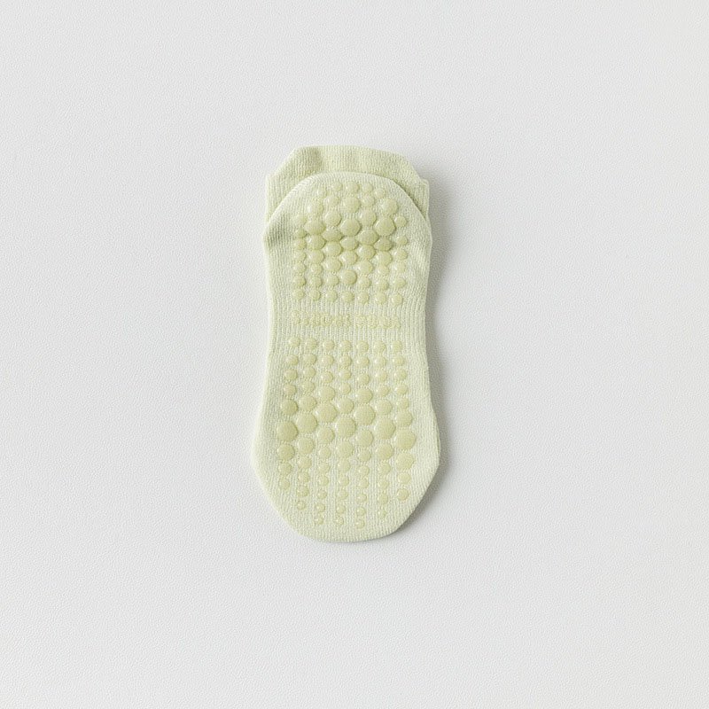 Non-slip silicone yoga socks mesh breathable Pilates boat socks