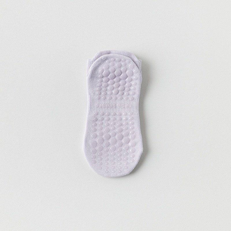 Non-slip silicone yoga socks mesh breathable Pilates boat socks