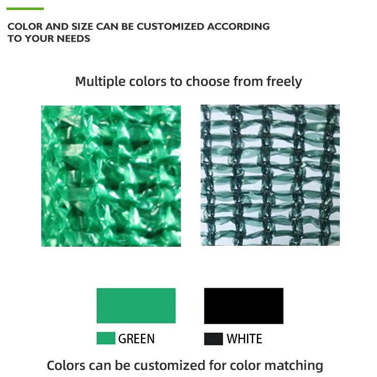 Agriculture Dark Green Hdpe Factory Fruit Tree Tie Shade Net