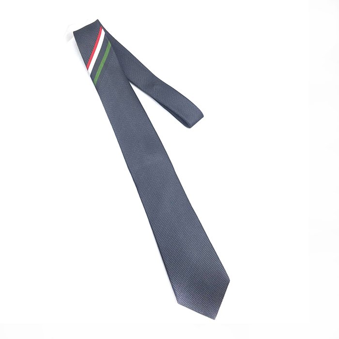Custom Company Logo Red Necktie Men Ties Wholesale Private Label Polyester Ties