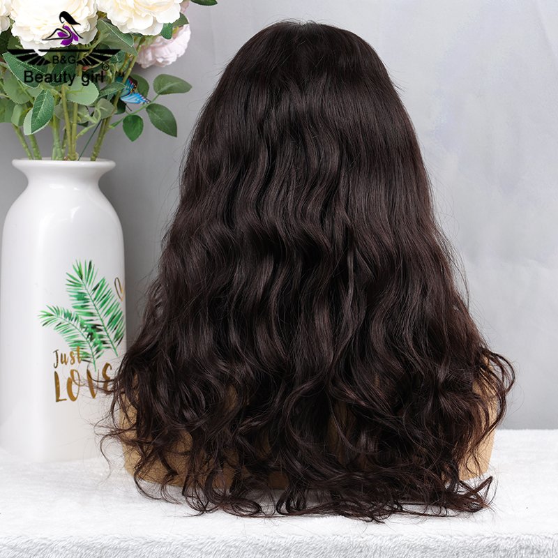 Kuwait Hot Selling Small Head Free Part Realistic Scalp Women Thinning Hair Lace Front Curly Silk Base Human Hair Wig