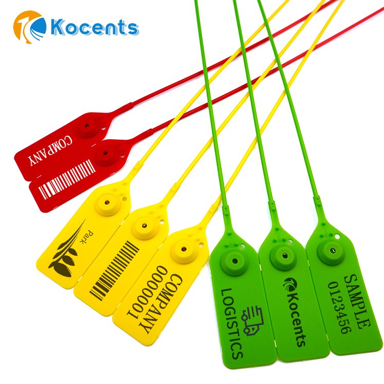 Kocents PTS-005 Plastic Seal Tag with Metal Fitting Suting Cloth Plastic Seal