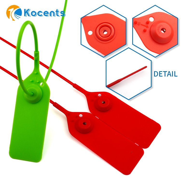 Kocents PTS-005 Plastic Seal Tag with Metal Fitting Suting Cloth Plastic Seal