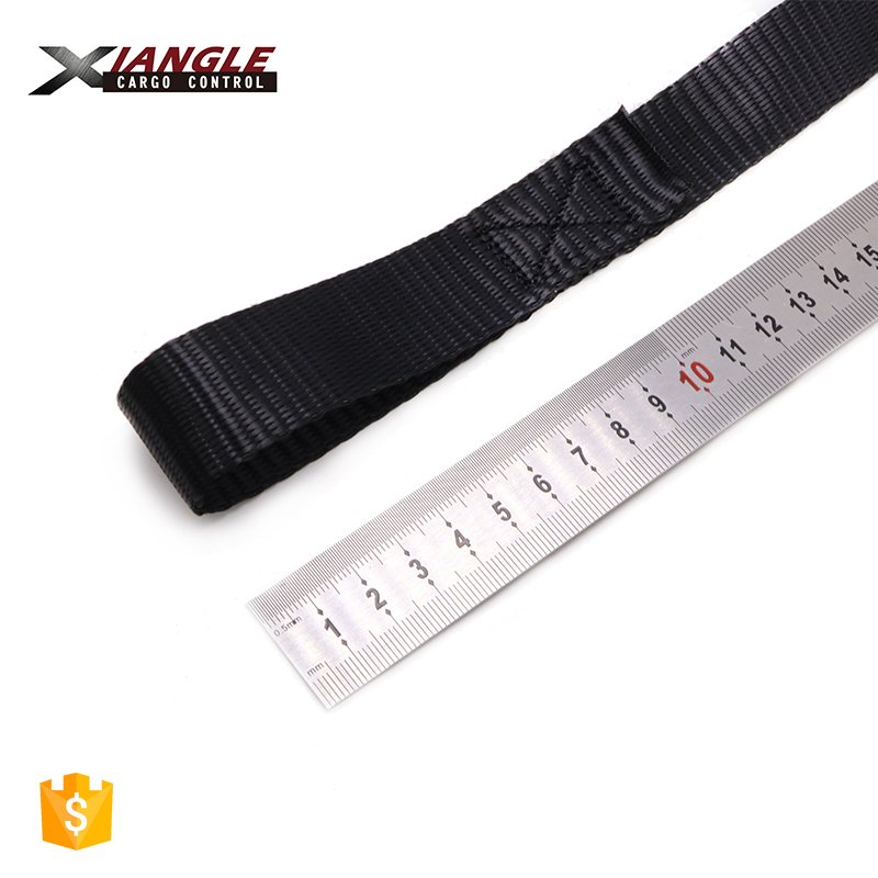 1inch dirt bikes metal cam buckle motorcycle tie down,ATV soft loop tie down strap ,S hook with lock motorcycle lashing straps