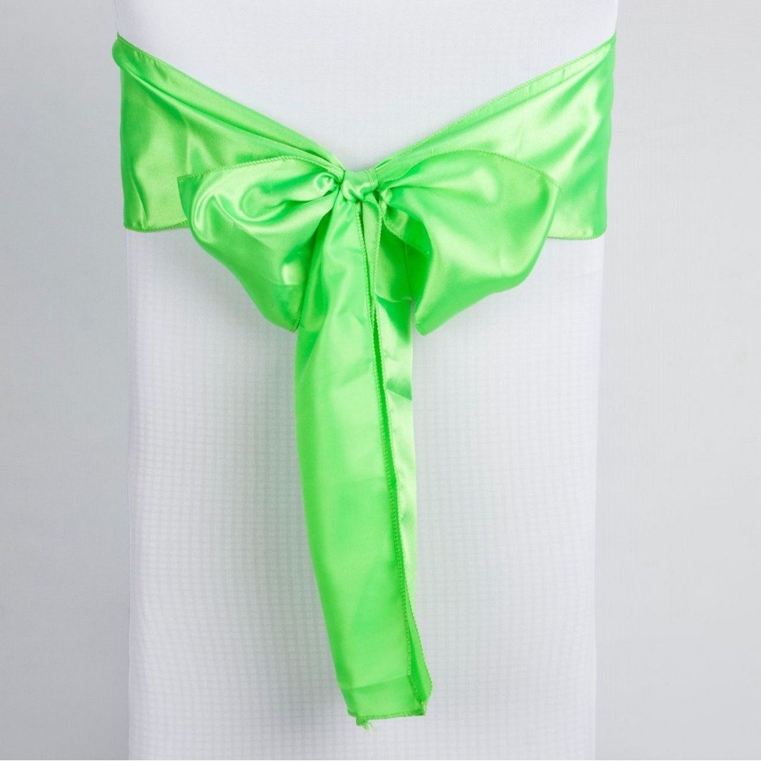 Customize factory Chair Covers Sashes and Bows Sash Ties Bow with Buckle Slider for Wedding Reception Hotel Event Banquet