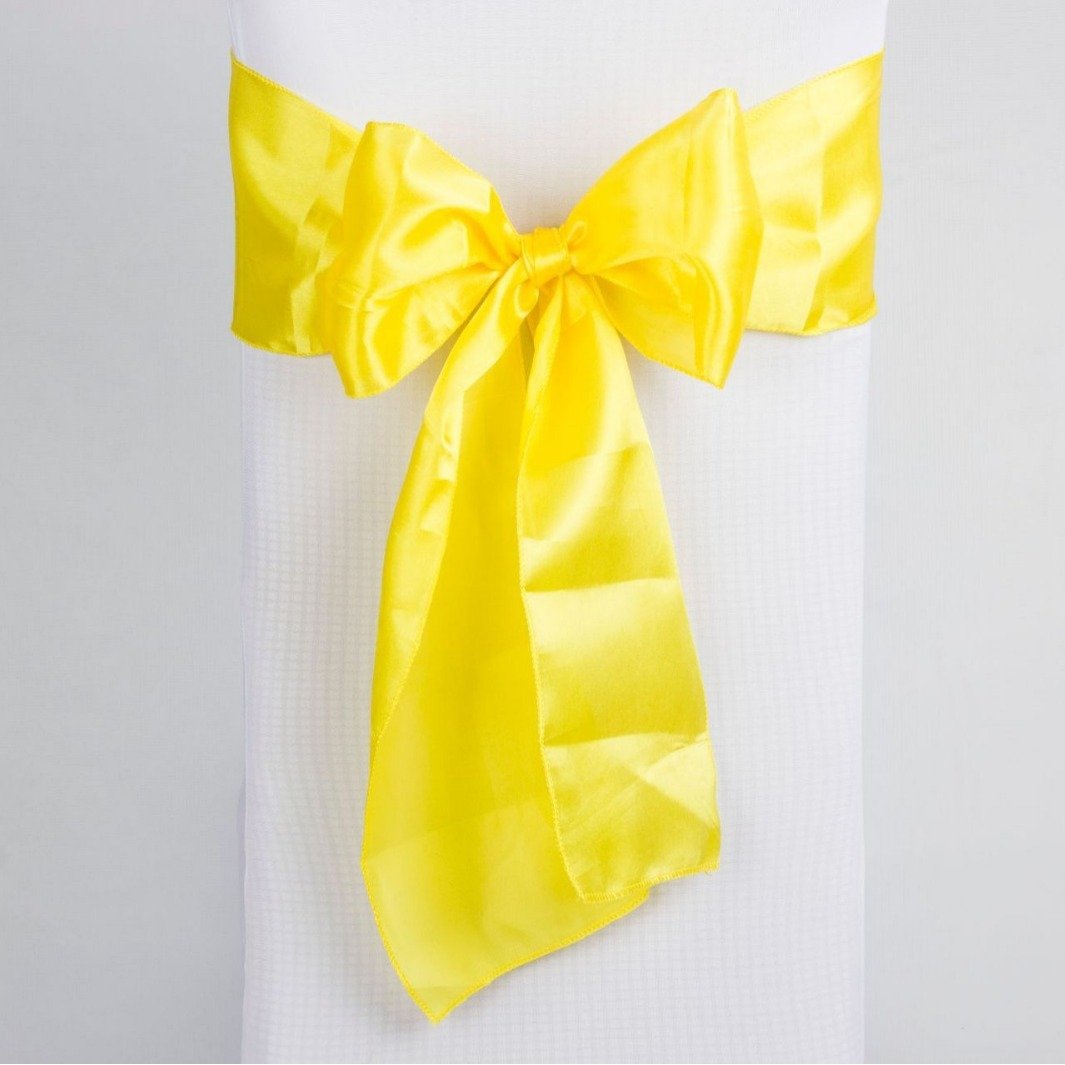 Customize factory Chair Covers Sashes and Bows Sash Ties Bow with Buckle Slider for Wedding Reception Hotel Event Banquet
