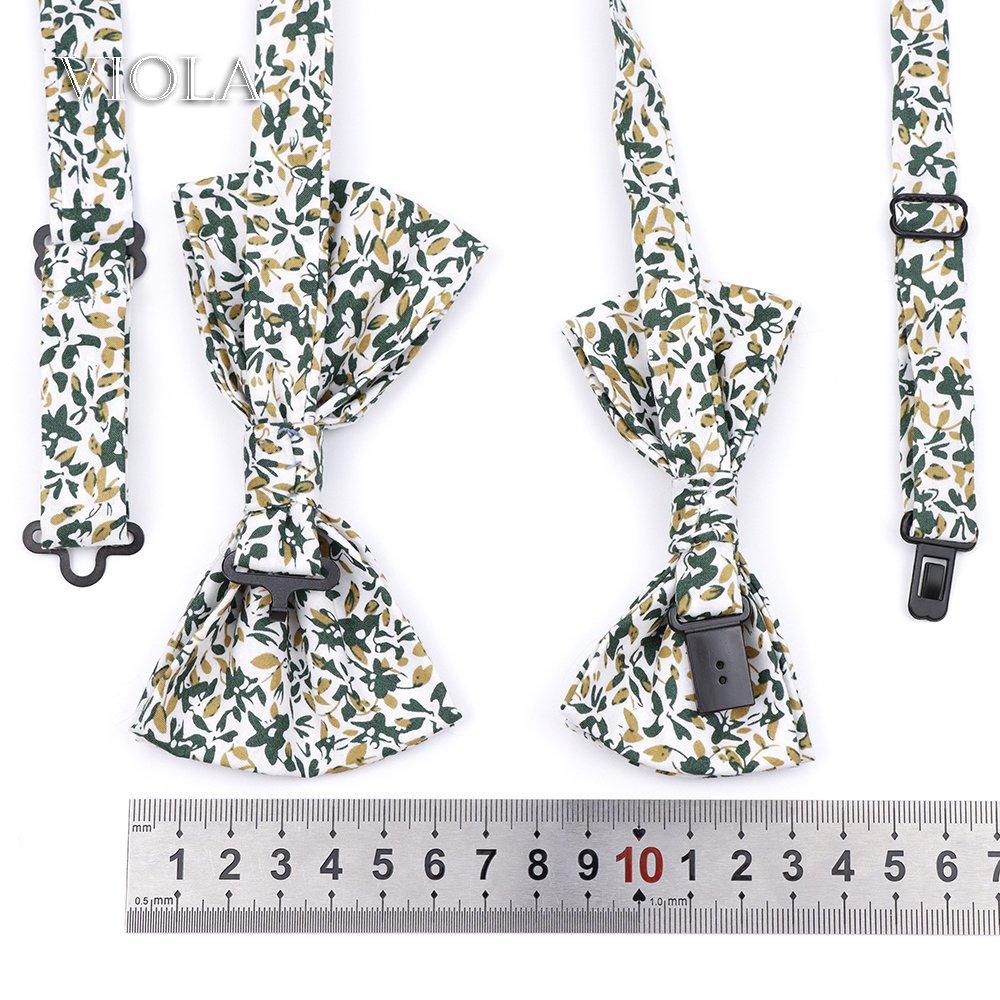 Fashion 22 Styles Floral Parent-Child Bowtie Sets 100% Cotton Men Kids Pet Butterfly Party Dinner Wedding Bow Tie Gift Accessory