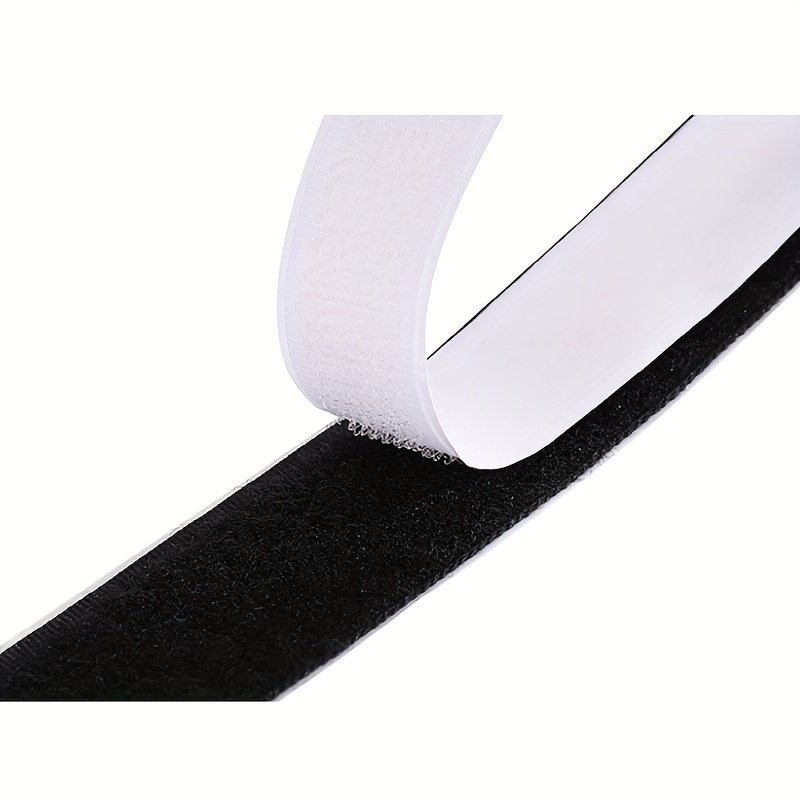 custom high top shoes hook and loop tape webbing strap with self-adhesive cable ties reusable hook and loop cord wraps tape