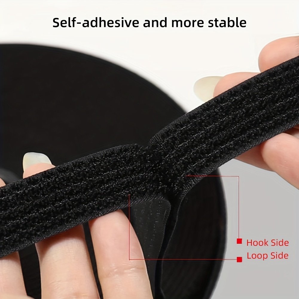 custom high top shoes hook and loop tape webbing strap with self-adhesive cable ties reusable hook and loop cord wraps tape