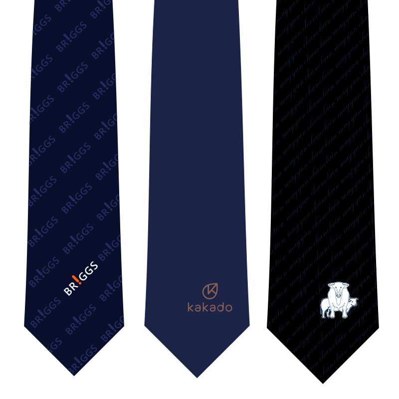 Custom Skinny Cheap School Uniform Ties With Logo Neckties Mens Polyester Company Private Label