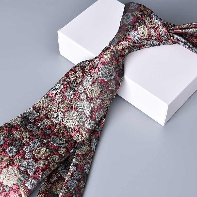 Wholesale Stock Suppliers Polyester Woven ties Men's Adult Men Jacquard Neck Tie