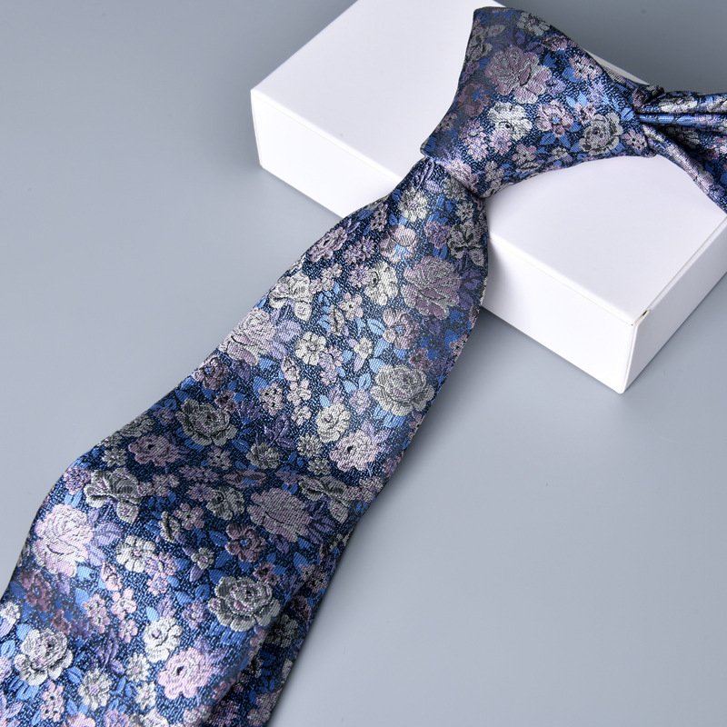 Wholesale Stock Suppliers Polyester Woven ties Men's Adult Men Jacquard Neck Tie