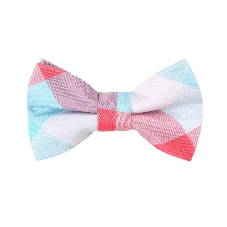 Pattern Men Pre Tied Satin Gift Ribbon Silk Bow Ties With Elastic Loop Wholesale Wedding Custom Bow Tie Clip Many Colors Choose