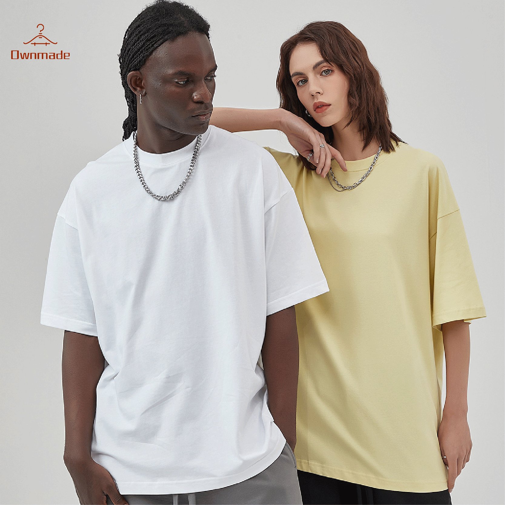 High Quality Wholesale Drop Shoulder T Shirt 100% Short Sleeves Washed Color Clothes Puff Print T Shirt