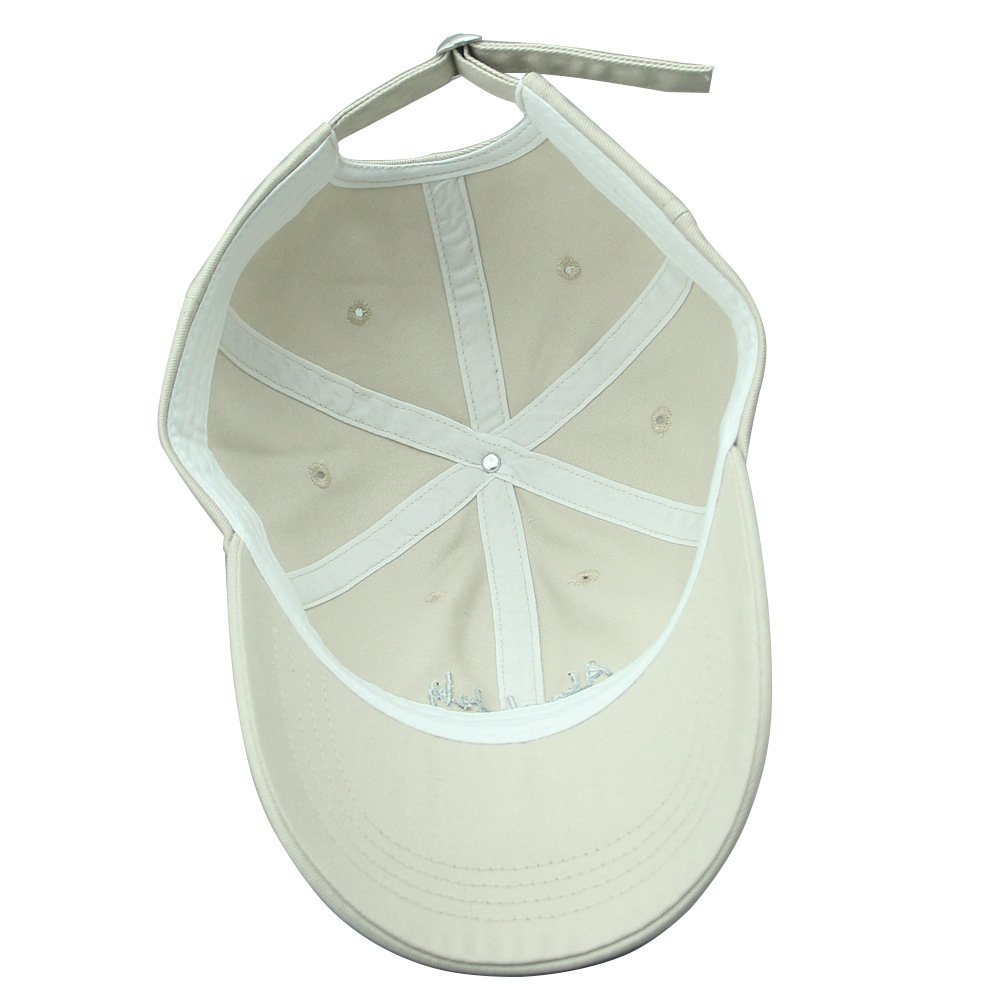 Hotselling new Embroidery letter burlap frayed Hardtop solid color embroidered ripped adjustable baseball cap