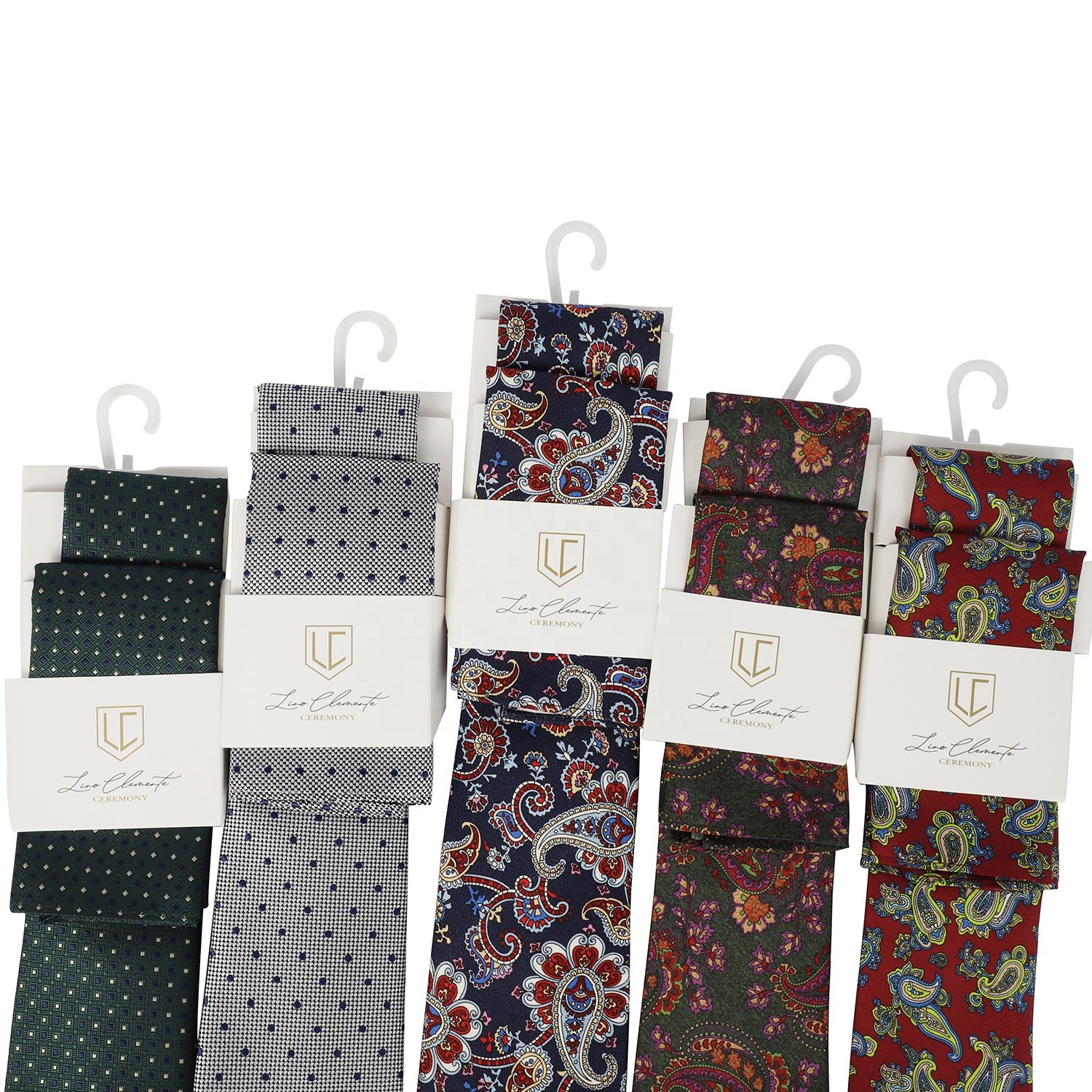 Wholesale Manufacture Polyester Tie for Man Ascot Tie Custom European Style Neckwear