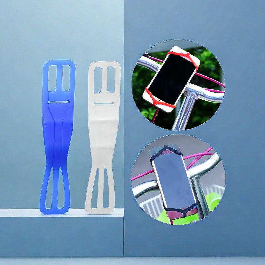 Bike Mount Silicone Strap Rubber Straps Bicycle Silicone Band Mount Phone Strap Tie
