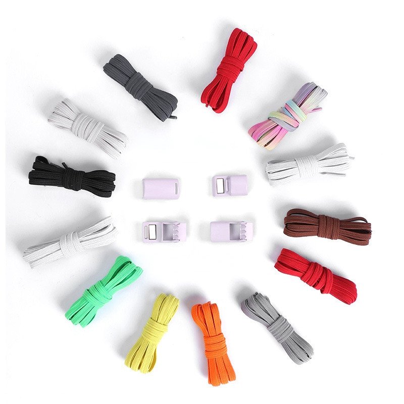 New Magnetic lock No Tie Shoelaces Magnet Without Screws Elastic Shoe Laces Kids Adult Sneakers Shoelace Quick Easy Shoelaces