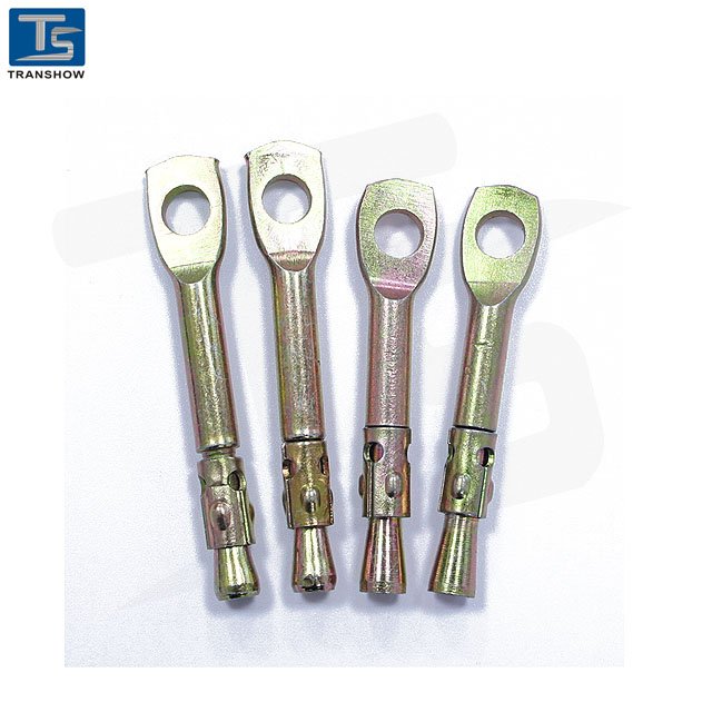 Color Zinc Plated Ceiling Anchor Tie Wire Anchor with eye, 2000pcs per Carton