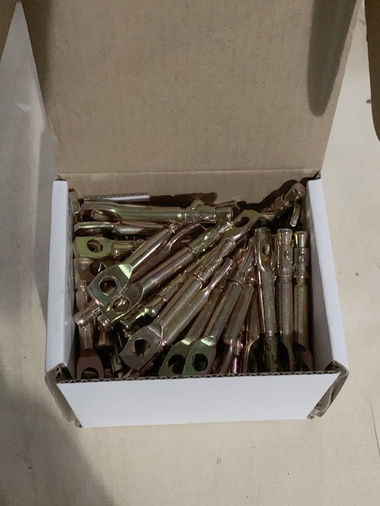 Color Zinc Plated Ceiling Anchor Tie Wire Anchor with eye, 2000pcs per Carton