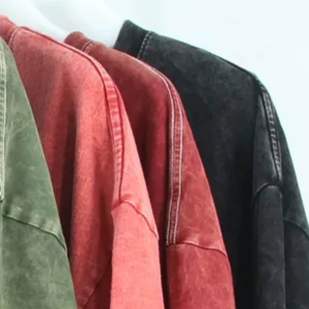 Men's Acid Wash Tee Shirts Wholesale Custom Wholesale Oversized Tshirt Hot Sell Acid-Washed Street 100 Cotton Tie Dye T Shirt