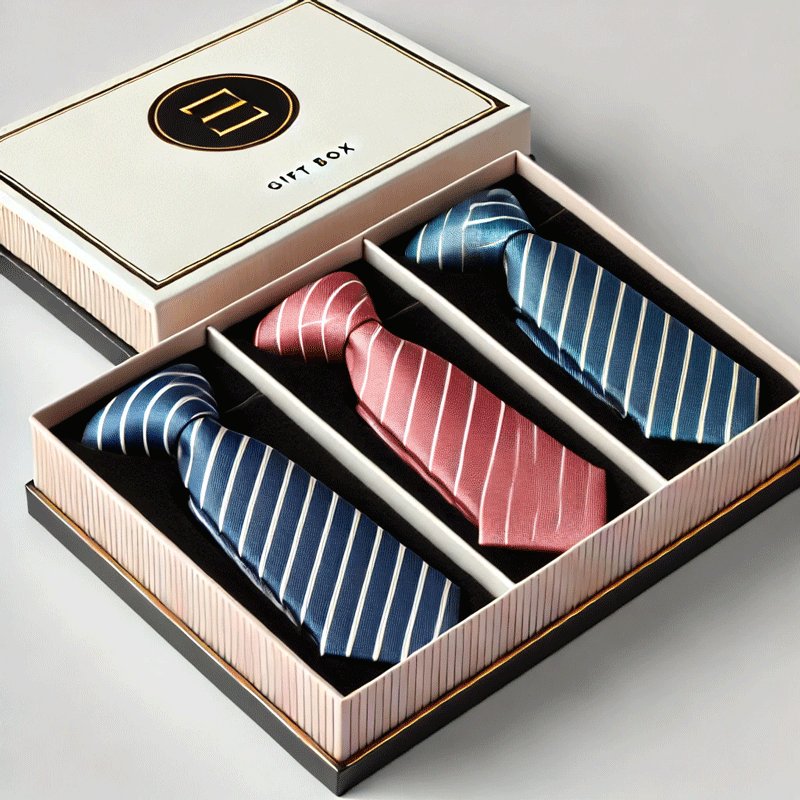 high quality eco friendly eco friendly lid and base tie set gift box silk necktie scarves gift cardboard packaging paper boxes
