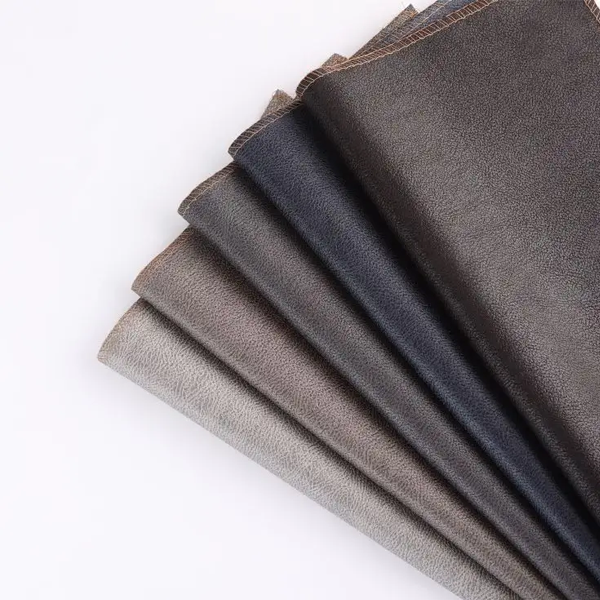 High Quality Cover Customizable Flame retardant Upholstery 100% Polyester Faux Leather Printing Faux Leather Sofa Fabric