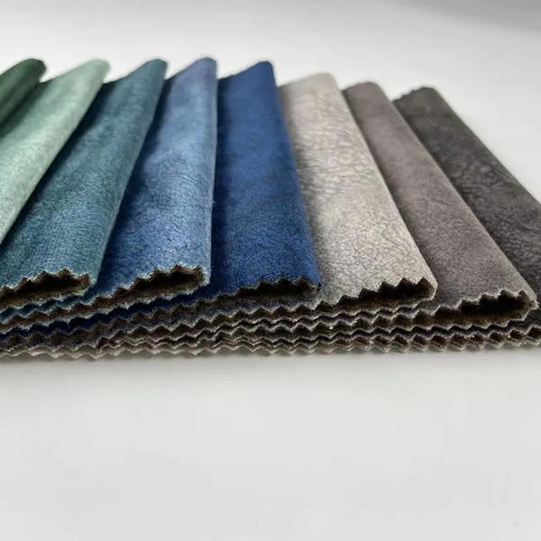 High Quality Cover Customizable Flame retardant Upholstery 100% Polyester Faux Leather Printing Faux Leather Sofa Fabric