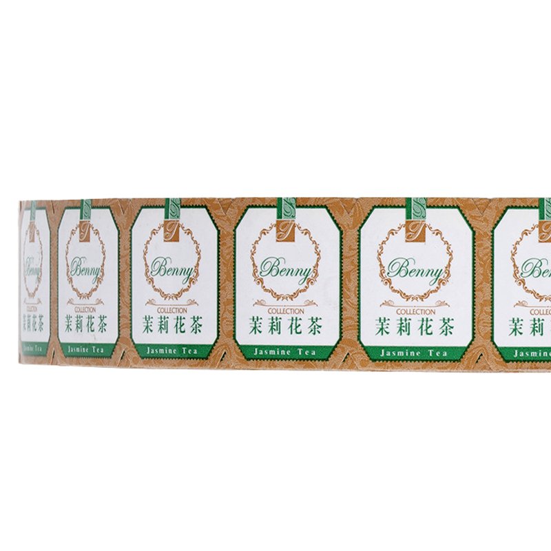 Custom Laminated Paper Heat-Sealable Label Roll Materials Tea Tag and Hanging Tag Paper Competitive Pricing for Bulk Orders