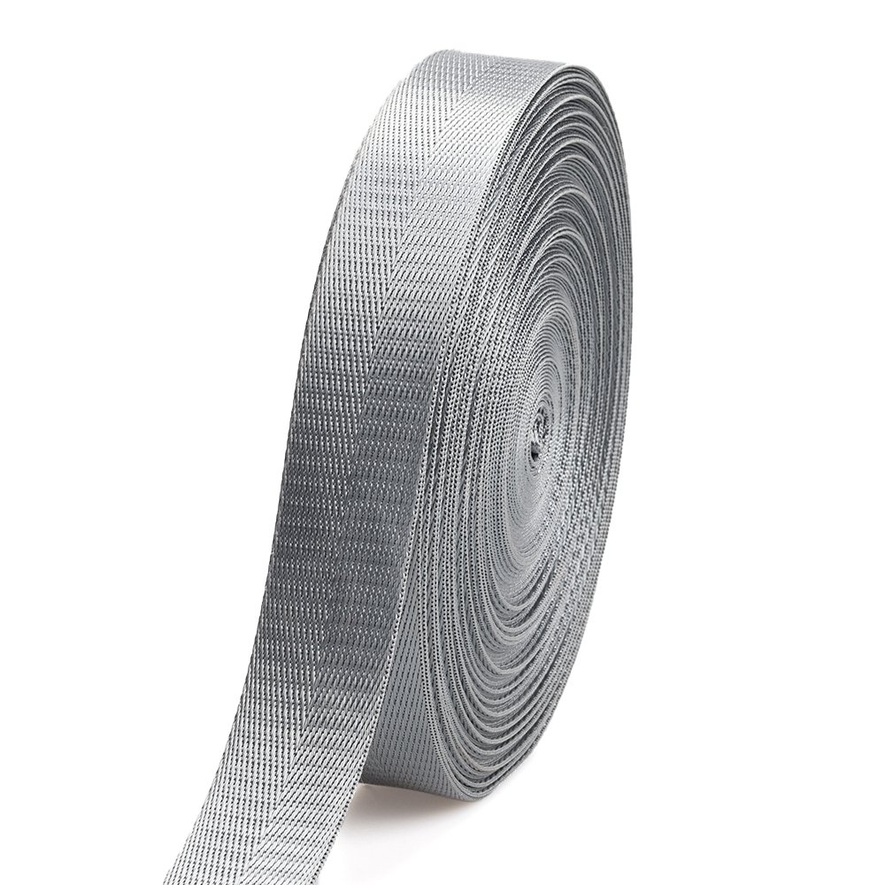 Durable Silver Nylon Moving Tie Down Webbing Straps Heavy Duty Custom Size Color Thickness