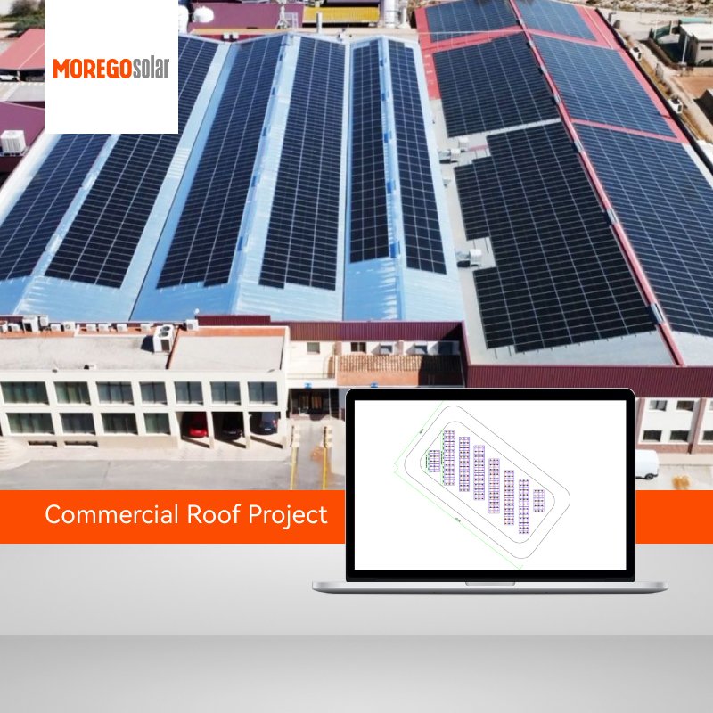Moregosolar professional commercial and industrial solar energy solution 500kW 1MW 2MW 3MW 5MW
