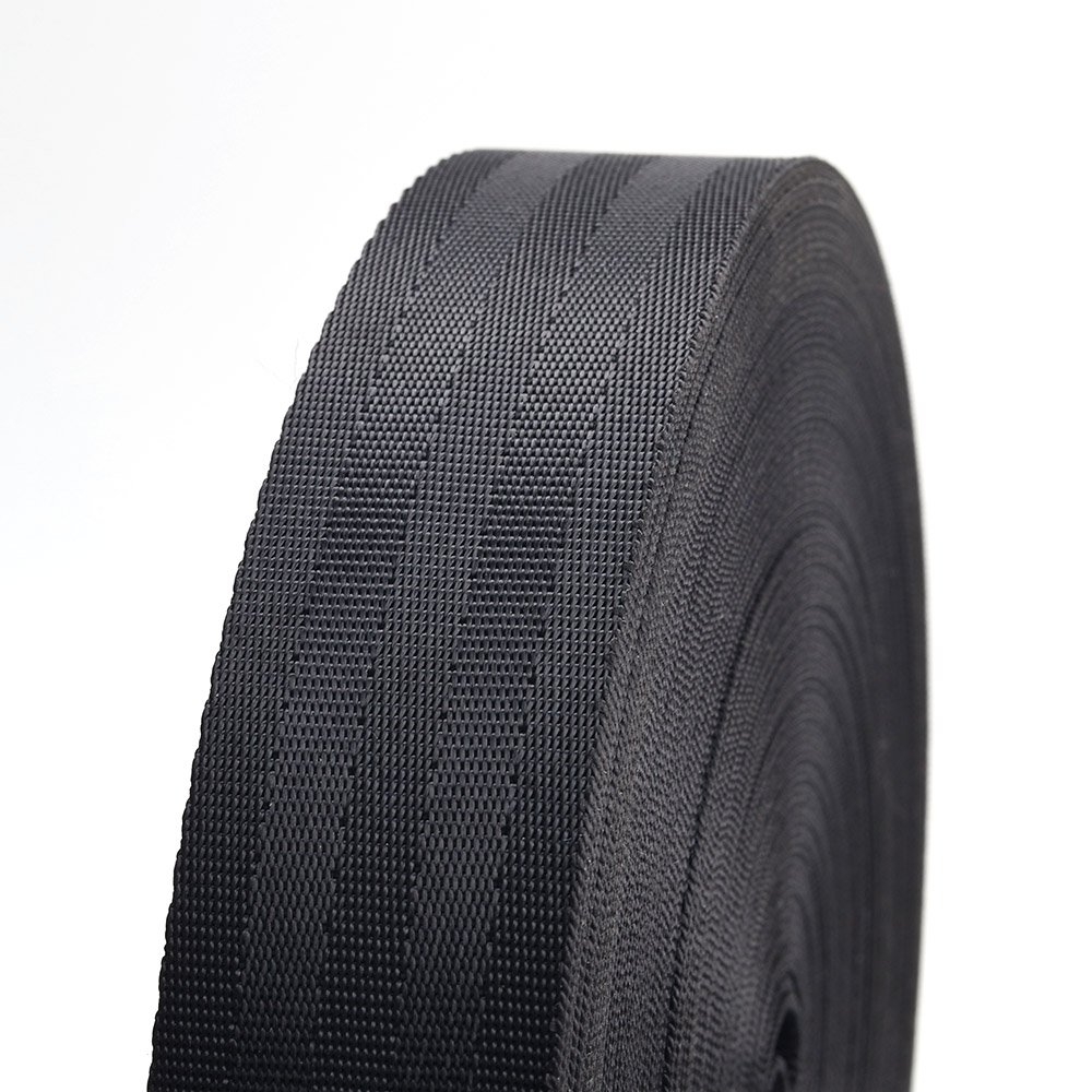 Black Durable Cargo Heavyweight Tie Down Straps Utility Webbing