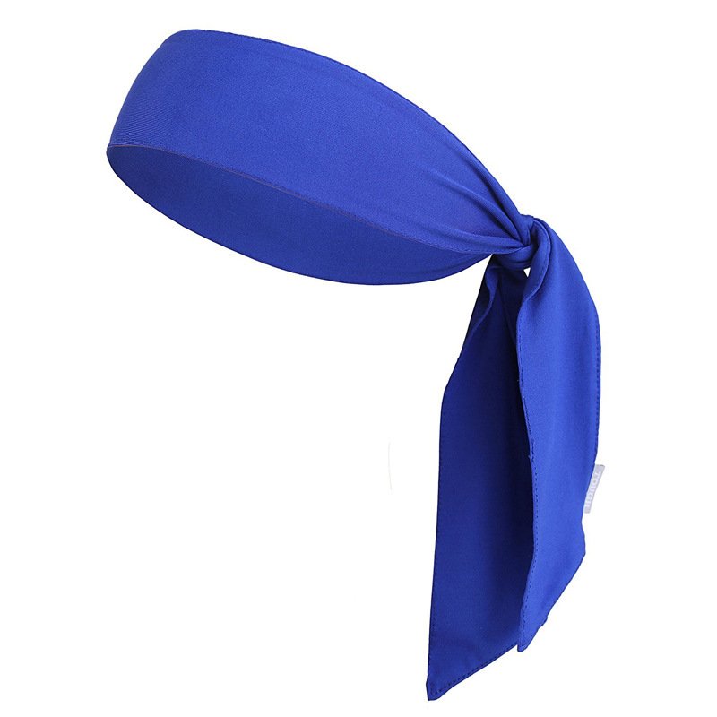 Custom logo sport headband embroidery soft fashion fabric Cool designer Headband for Adults