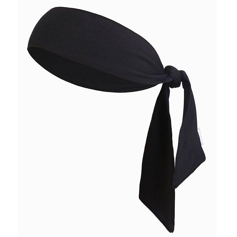 Custom logo sport headband embroidery soft fashion fabric Cool designer Headband for Adults