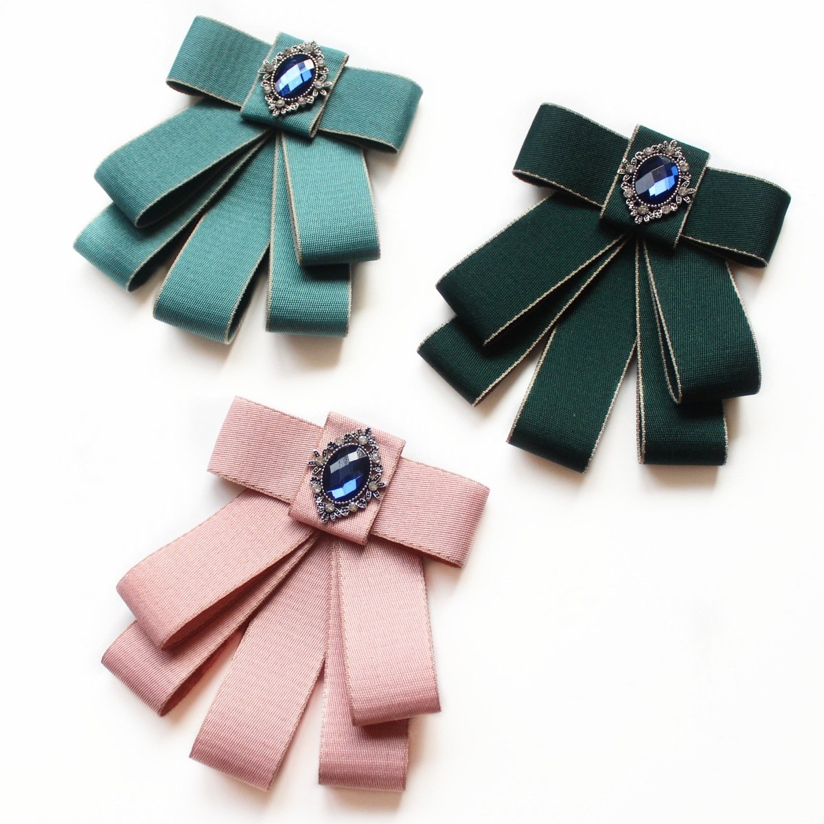 Handmade Men Brooch Cheap Wedding Tie Bowtie Satin Bow Tie Christmas Fashion Girls' Female Silk Bow